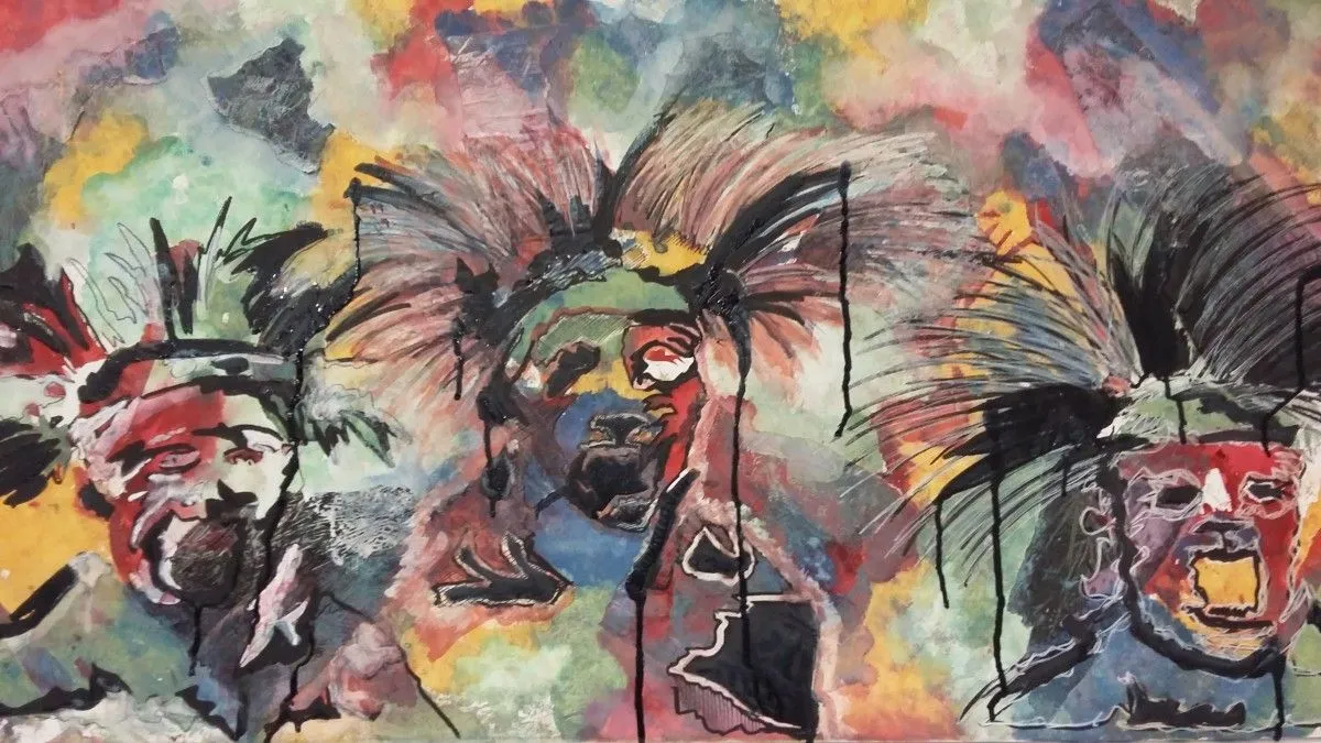 MAGIE NOIRE, artwork by justine castel
