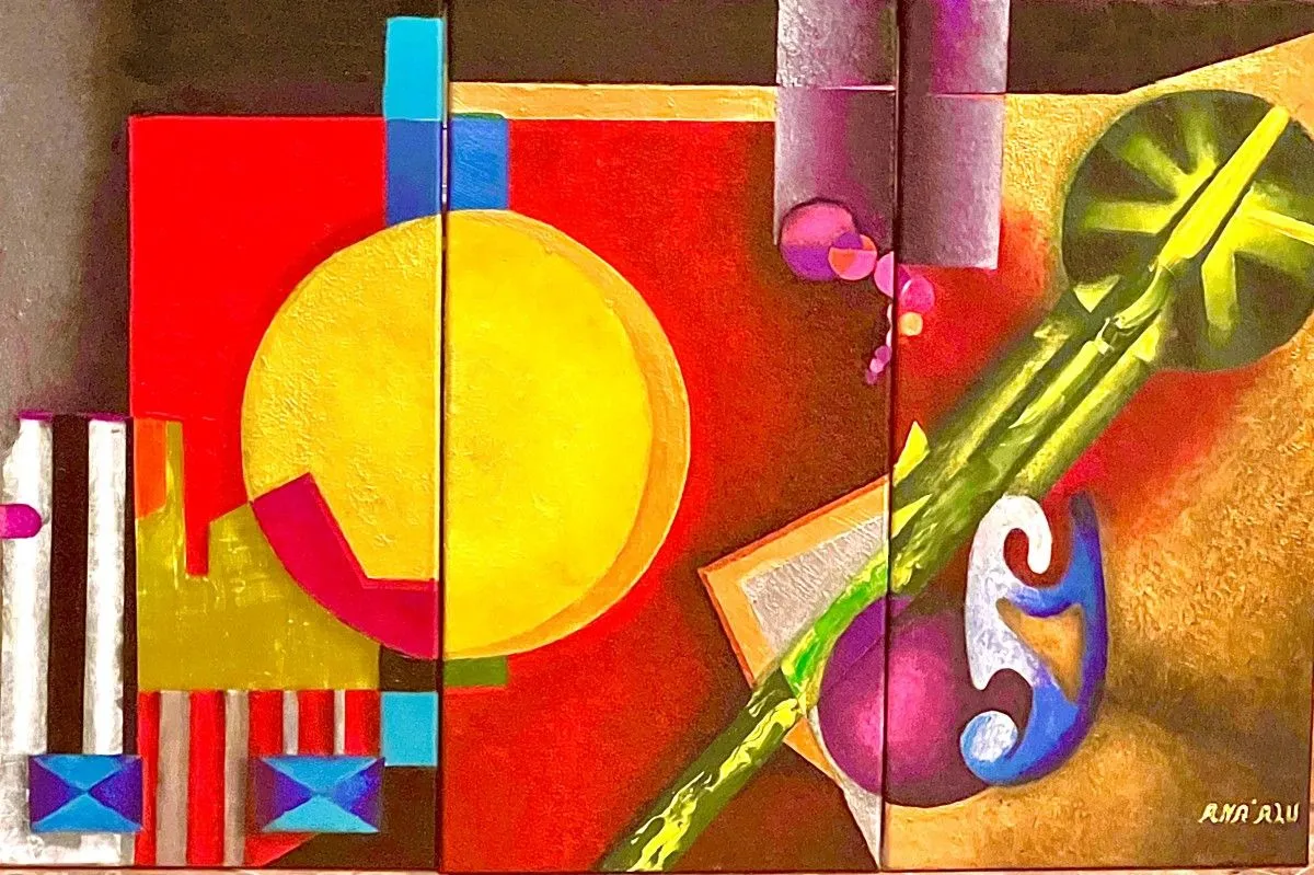 Synergy, œuvre de Andrew (Ana' Alu) Hollimon