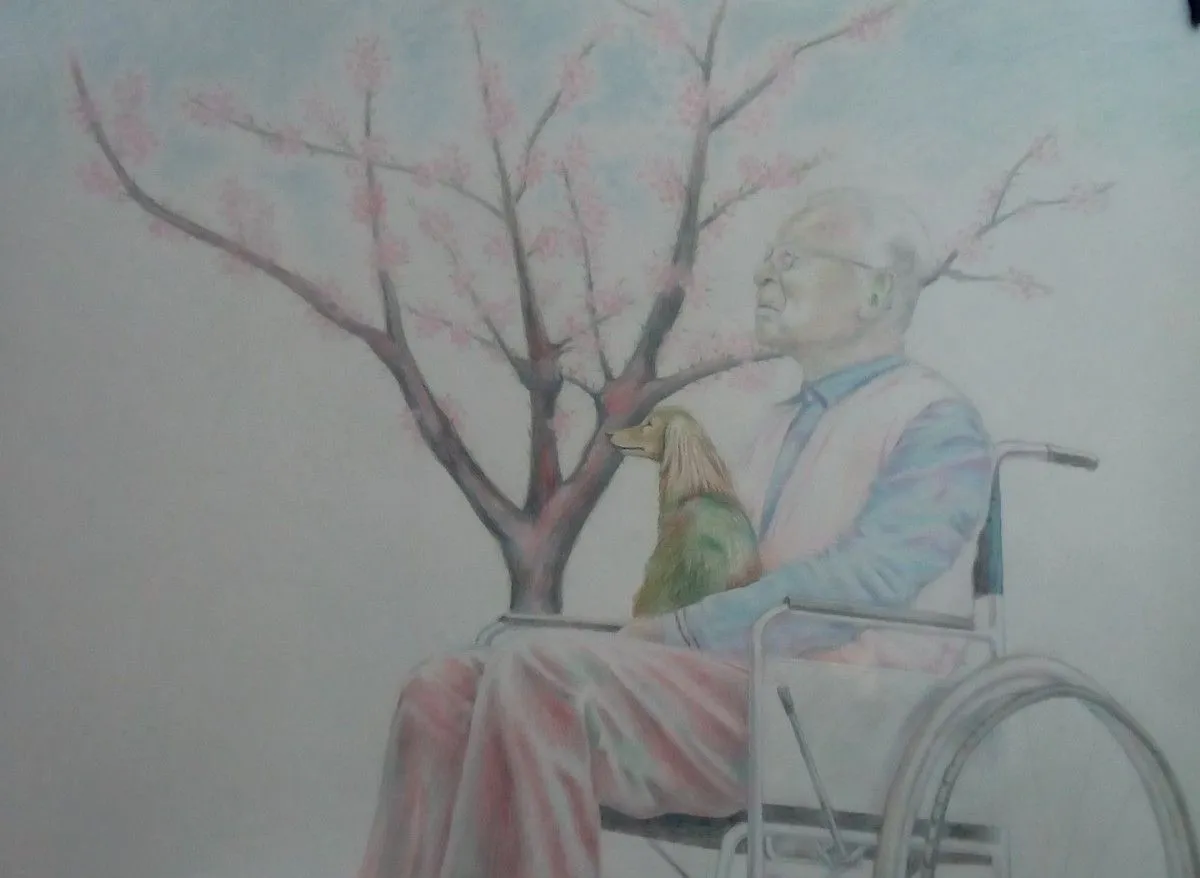 Elderly, œuvre de Vasilis Gournis