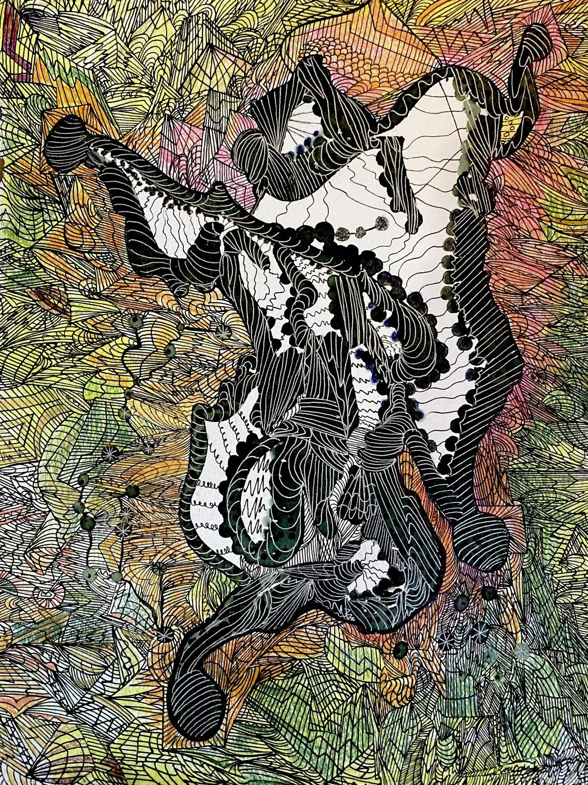 Échelle, artwork by Denis Roucau