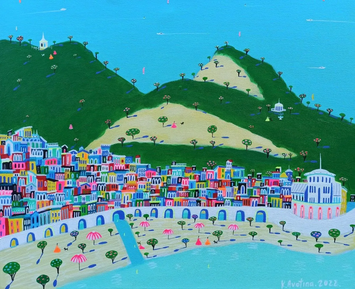 The Island Of Rejuvenation, œuvre de Katrina Avotina