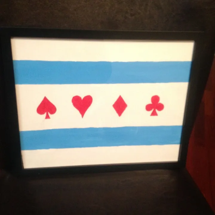 Chicago Poker, artwork by Brian Majcher