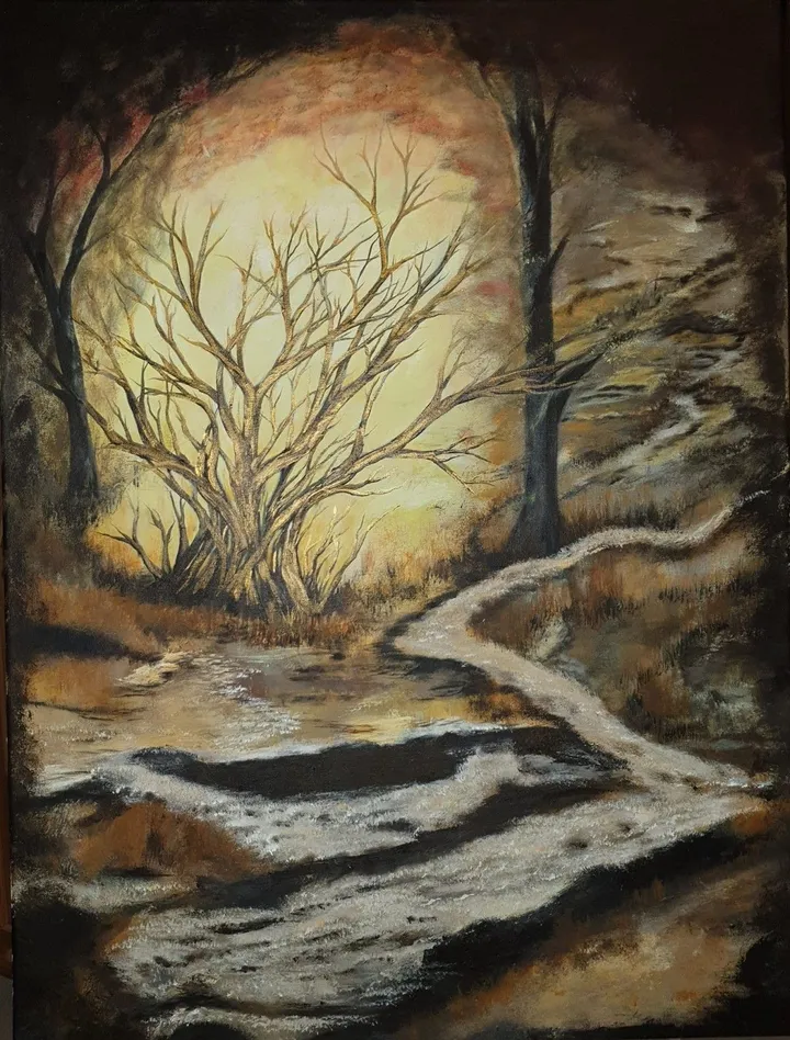 Le Buisson Ardent..., artwork by Saouti Mina