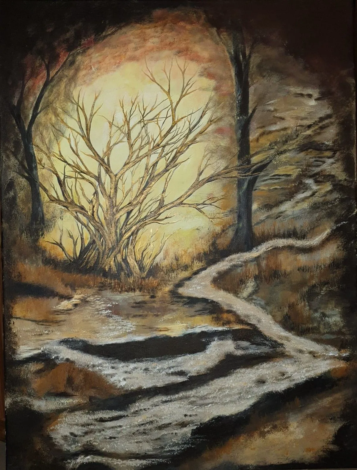Le Buisson Ardent..., artwork by Saouti Mina