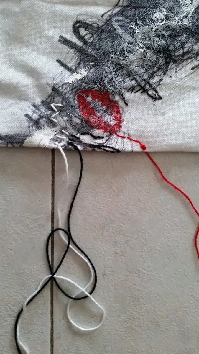fragment d'un discours amoureux, artwork by karine szczépaniak