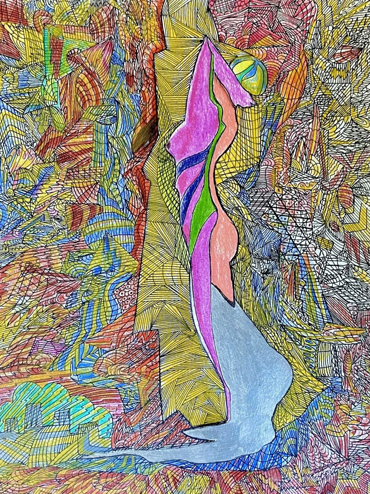 Art Déco, artwork by Denis Roucau