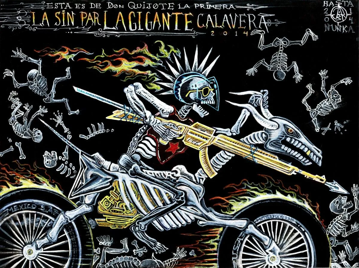 Don Quijote Kalavera, œuvre de Agustín Ramírez