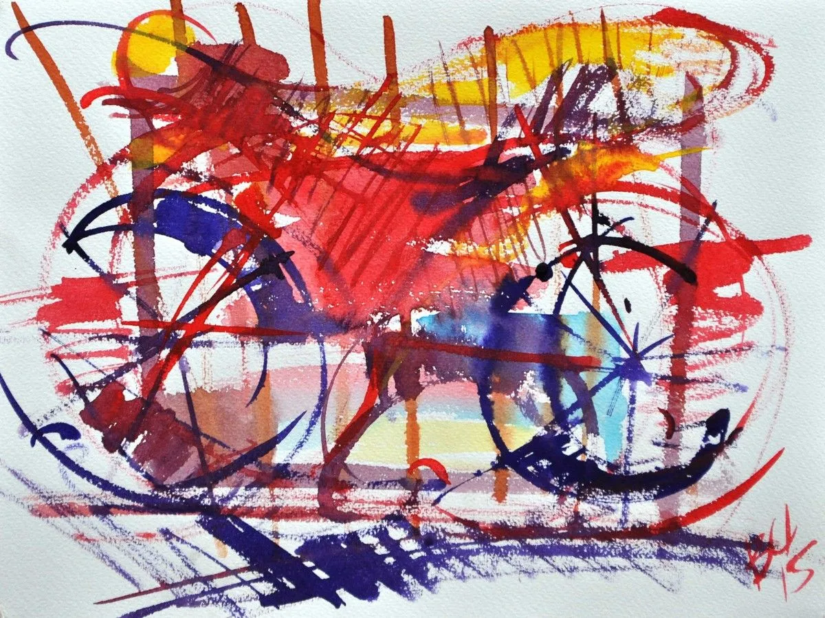 Hencycle, artwork by Akpan Usoroh