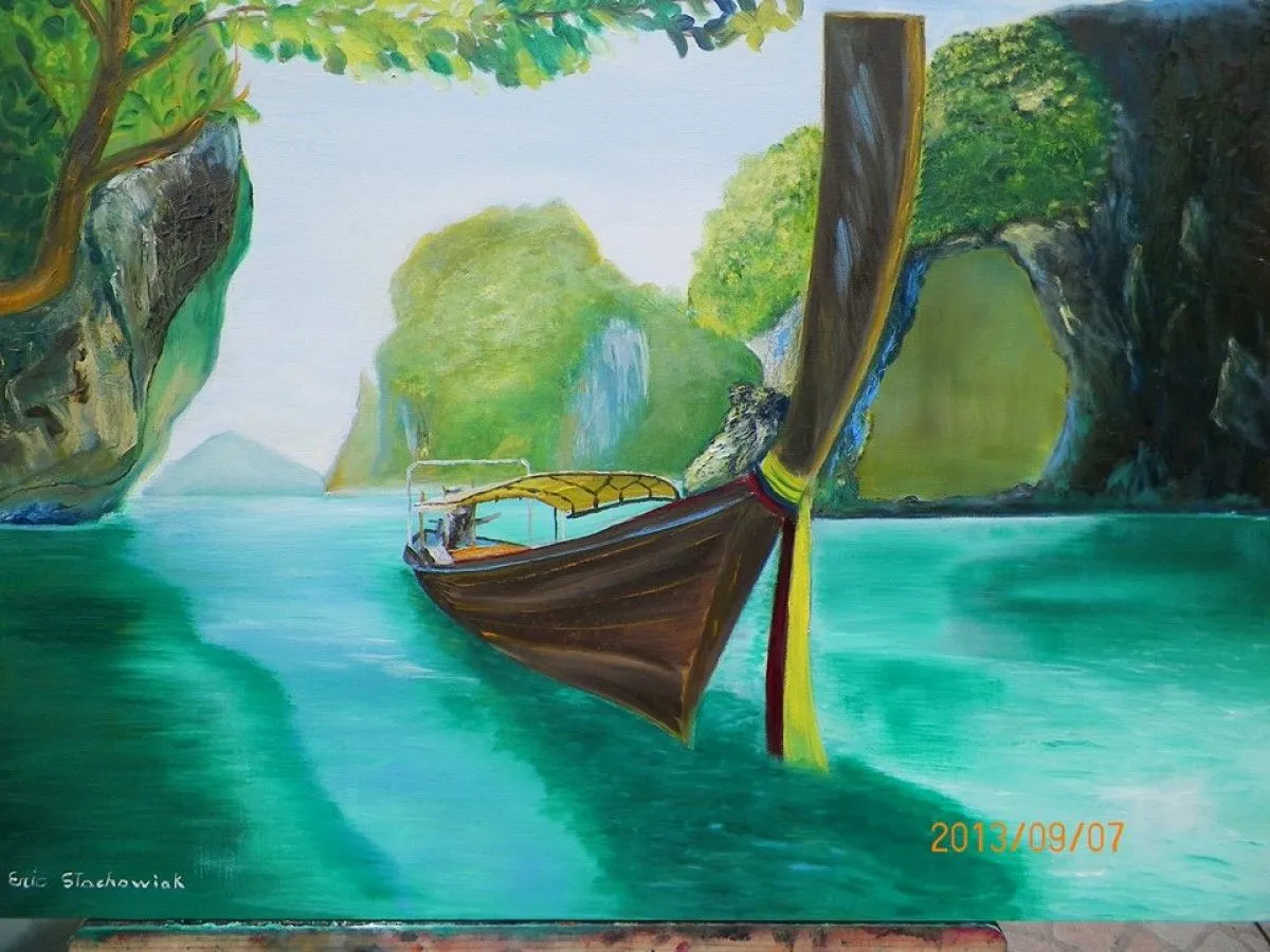 Lagon, œuvre de ERIC STACHOWIAK