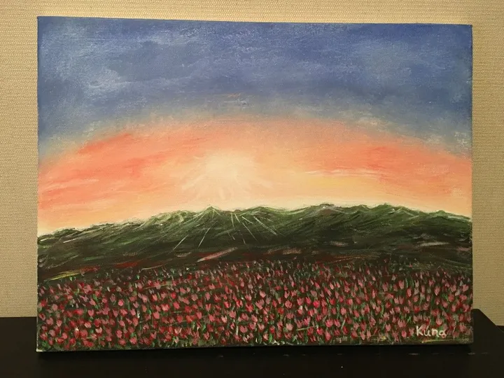 Tulips, œuvre de Neli Chichinadze