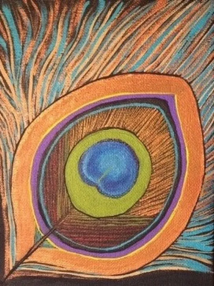 Petite plume, œuvre de Muriel Gionet