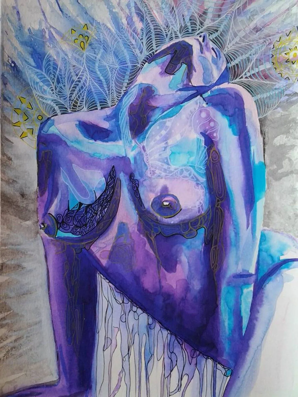 nu psyché, œuvre de Mélanie Raux