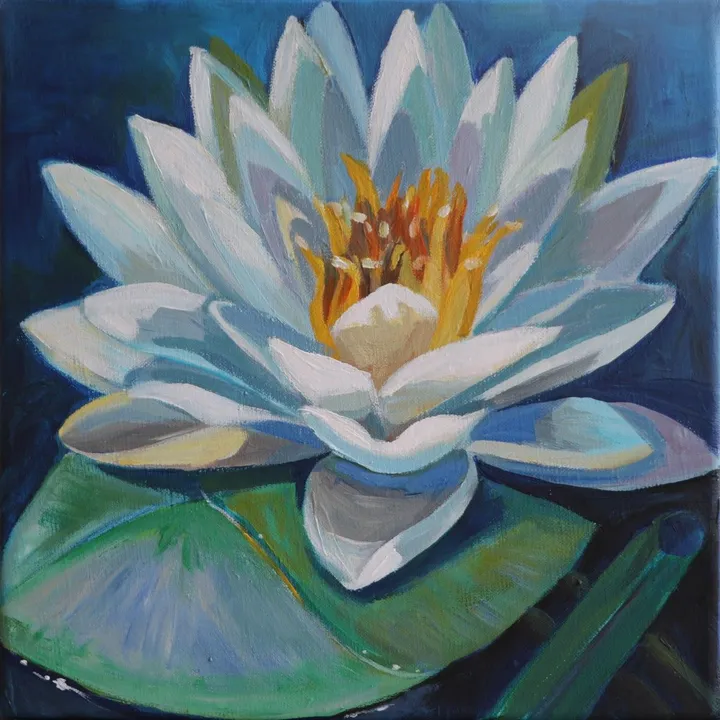 at the lakeside XV, artwork by Violeta Vollmer