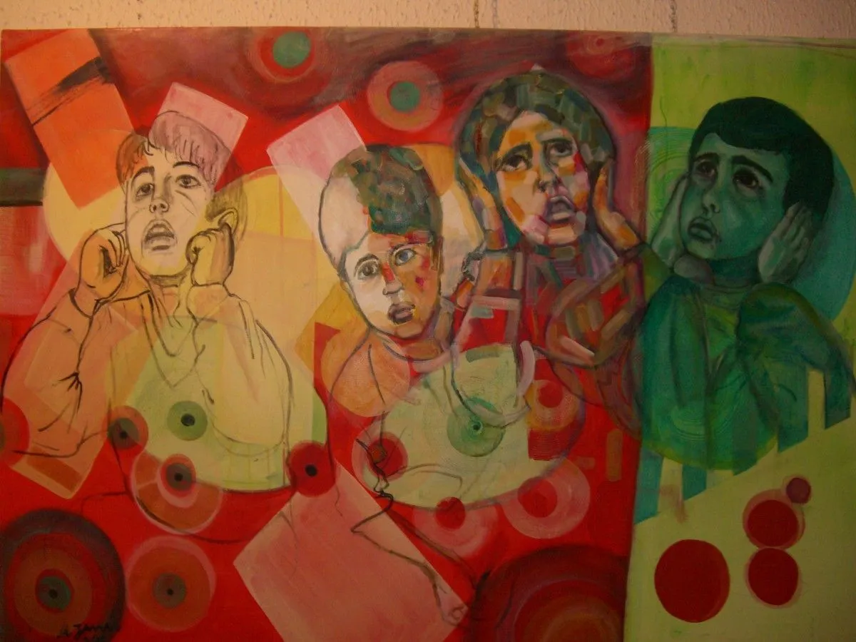 L'innocence, artwork by Benjamaa Moncef