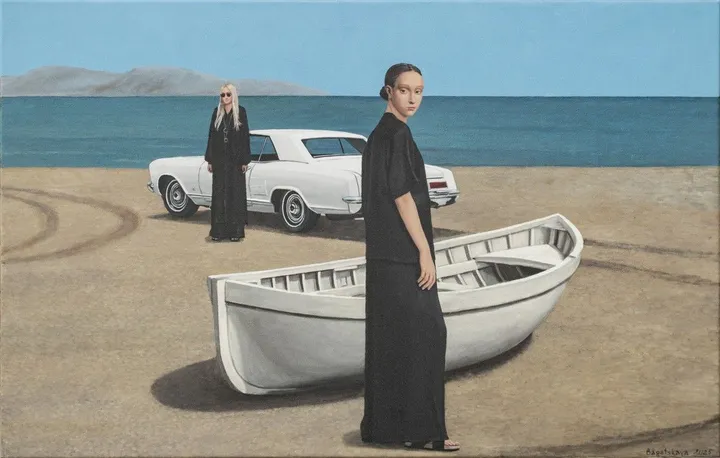 Row or Ride?, œuvre de Nataliya Bagatskaya