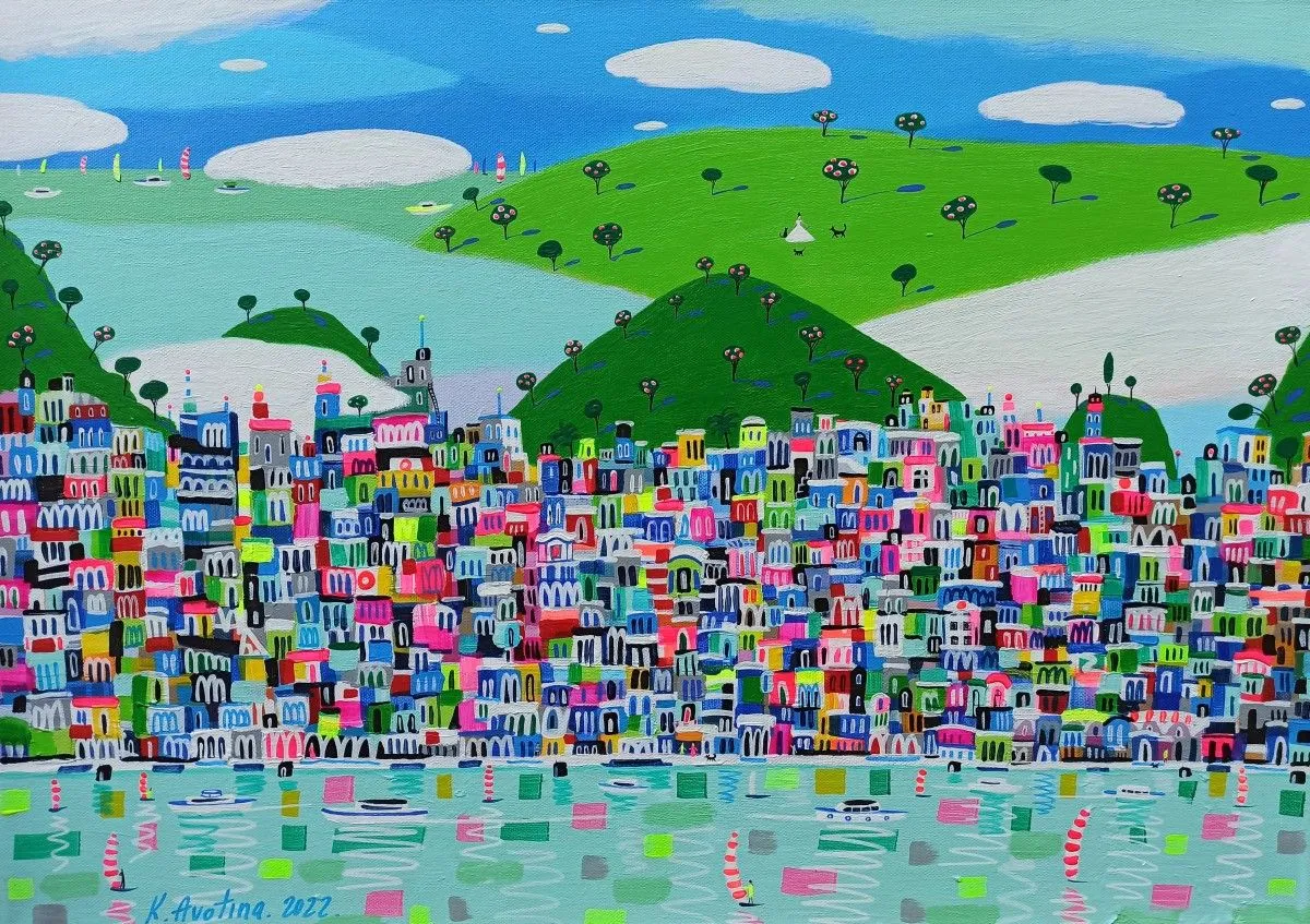 Above The Mountains, œuvre de Katrina Avotina