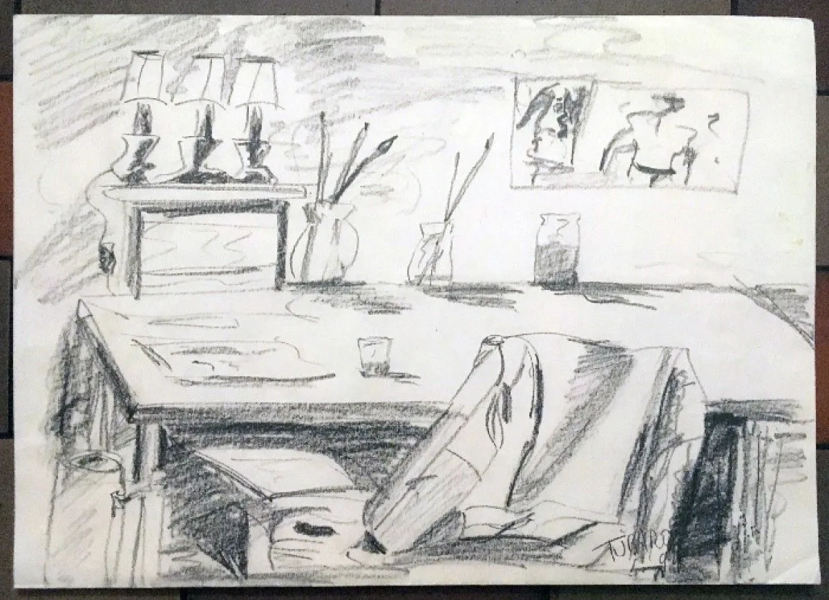 Atelier, artwork by Patrick Tubaro