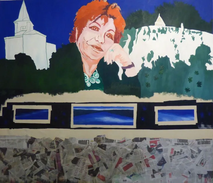 Esther ou La Dame Blanche du Kurdistan, artwork by Zarts, MaudéE Zarts