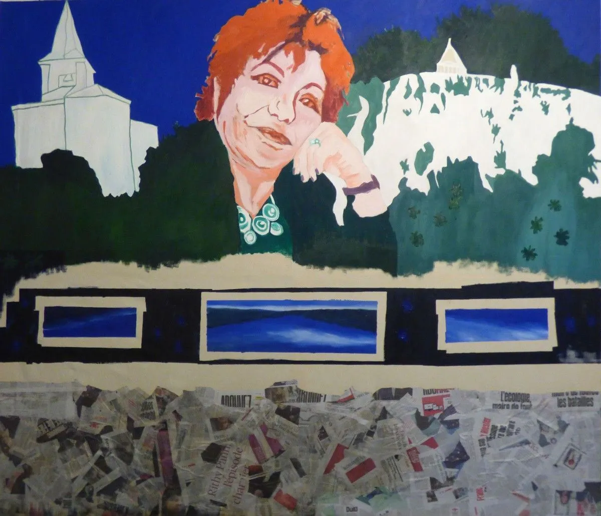 Esther ou La Dame Blanche du Kurdistan, artwork by Zarts, MaudéE Zarts
