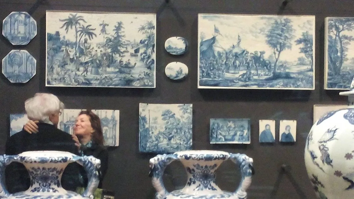 Love in a museum, œuvre de Dolores Stanojevic