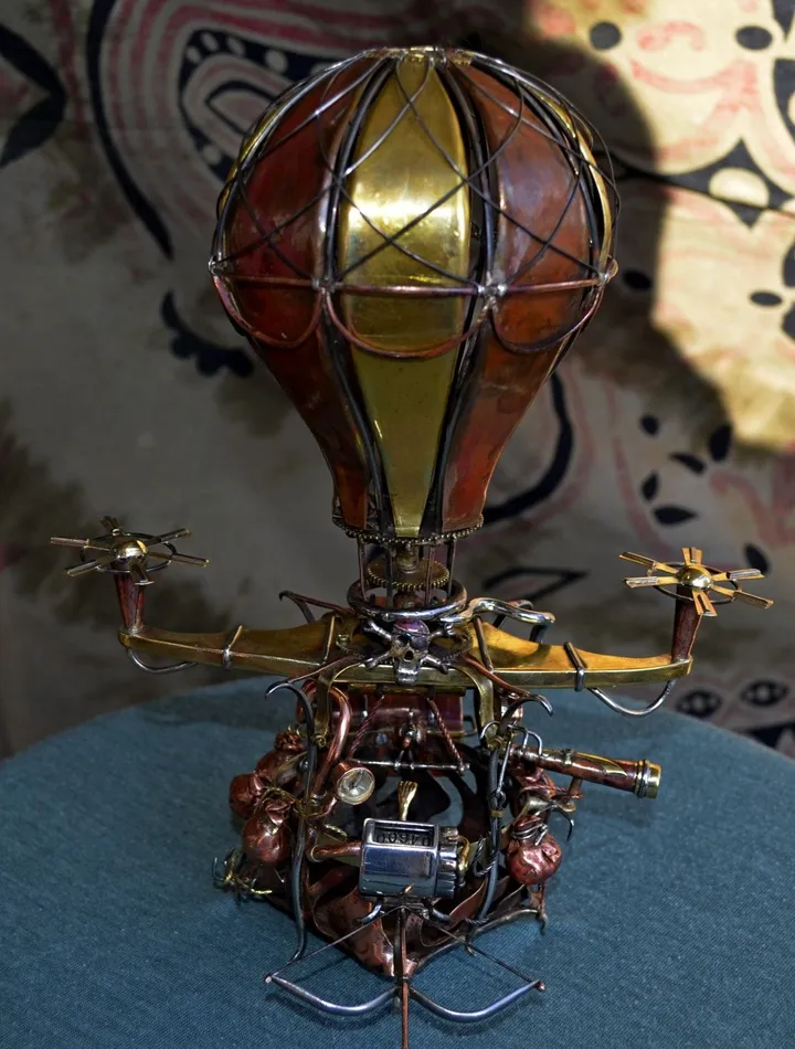 My "pirate" thoughts, artwork by Sashka Asatiani