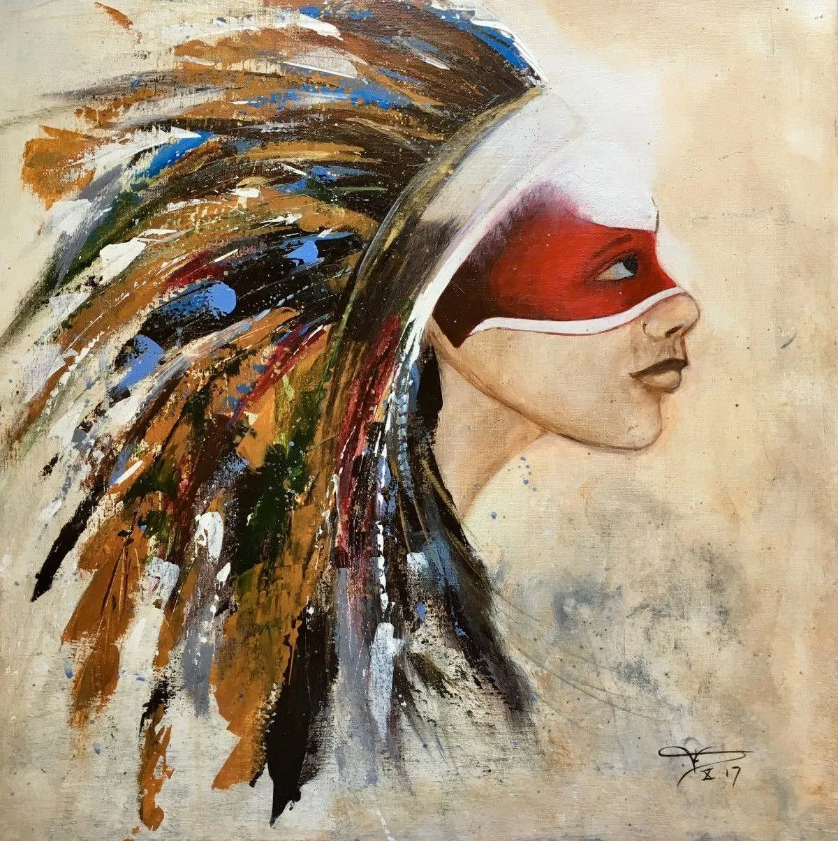 Kohana, artwork by Françoise AUGUSTINE