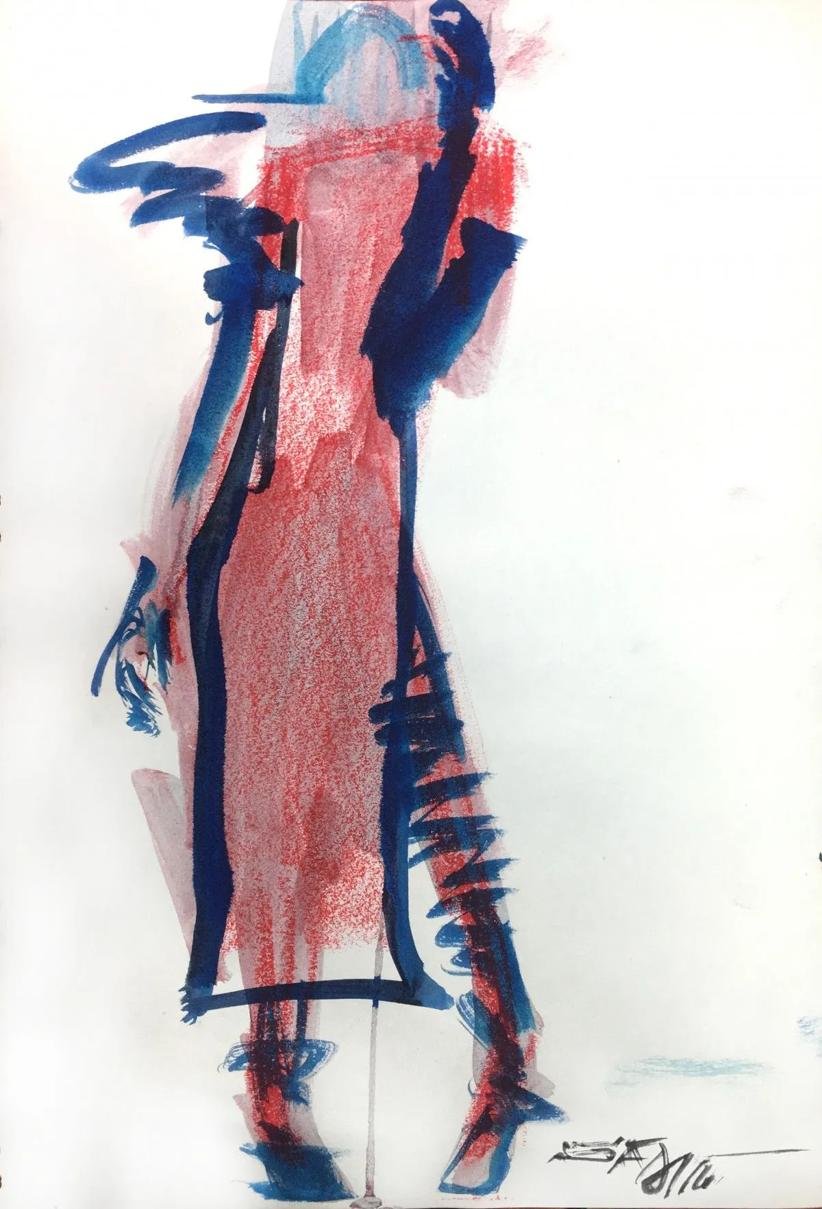 N°533 - Personnage, œuvre de Alexandre DUMITRESCU