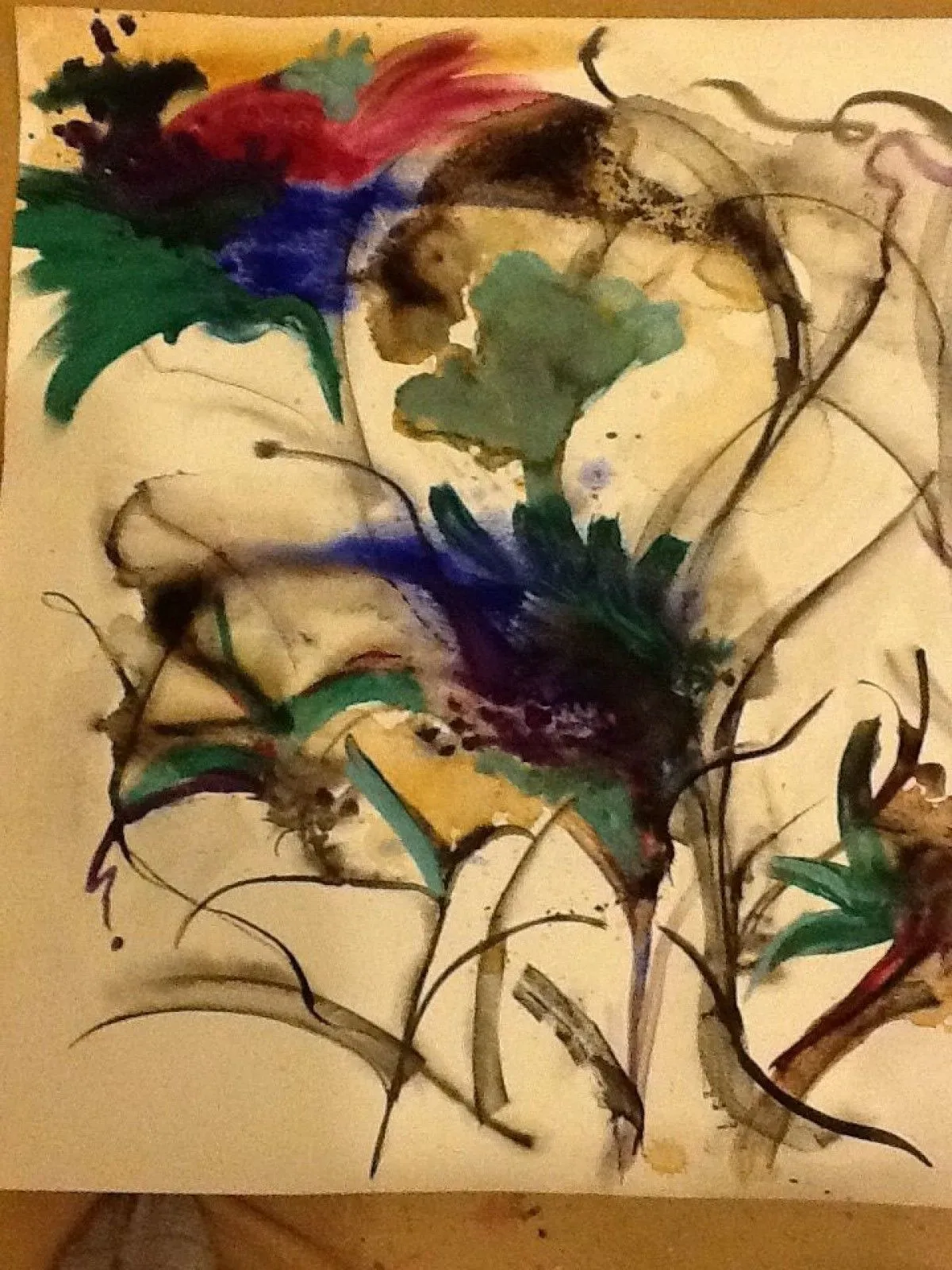 Sumi Rain, artwork by Nazma Botanica