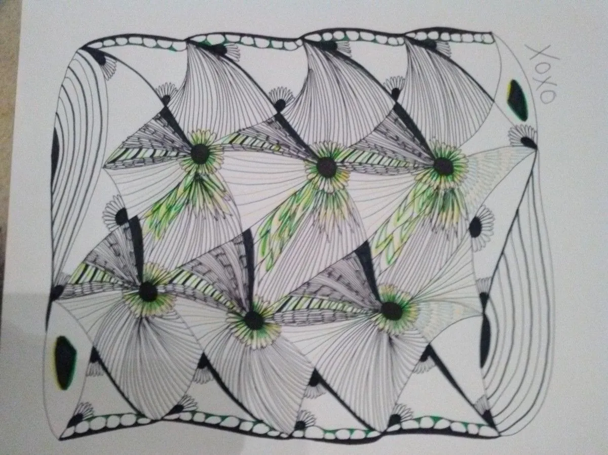 Springtime, artwork by Michelle Skeen
