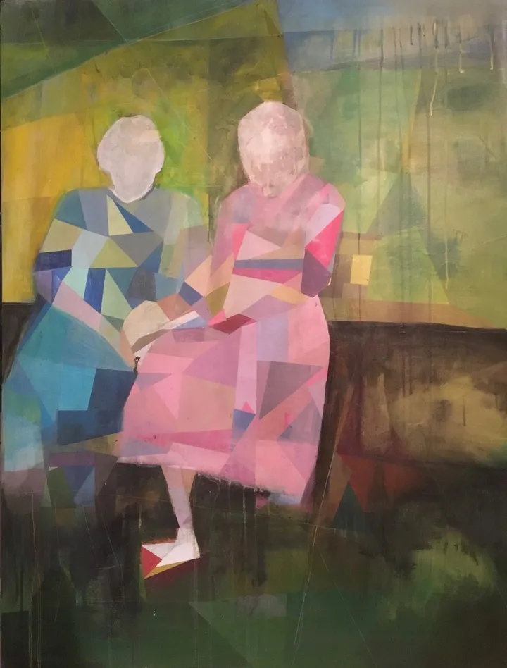 Assises dans le passé, œuvre de Charles Alexis