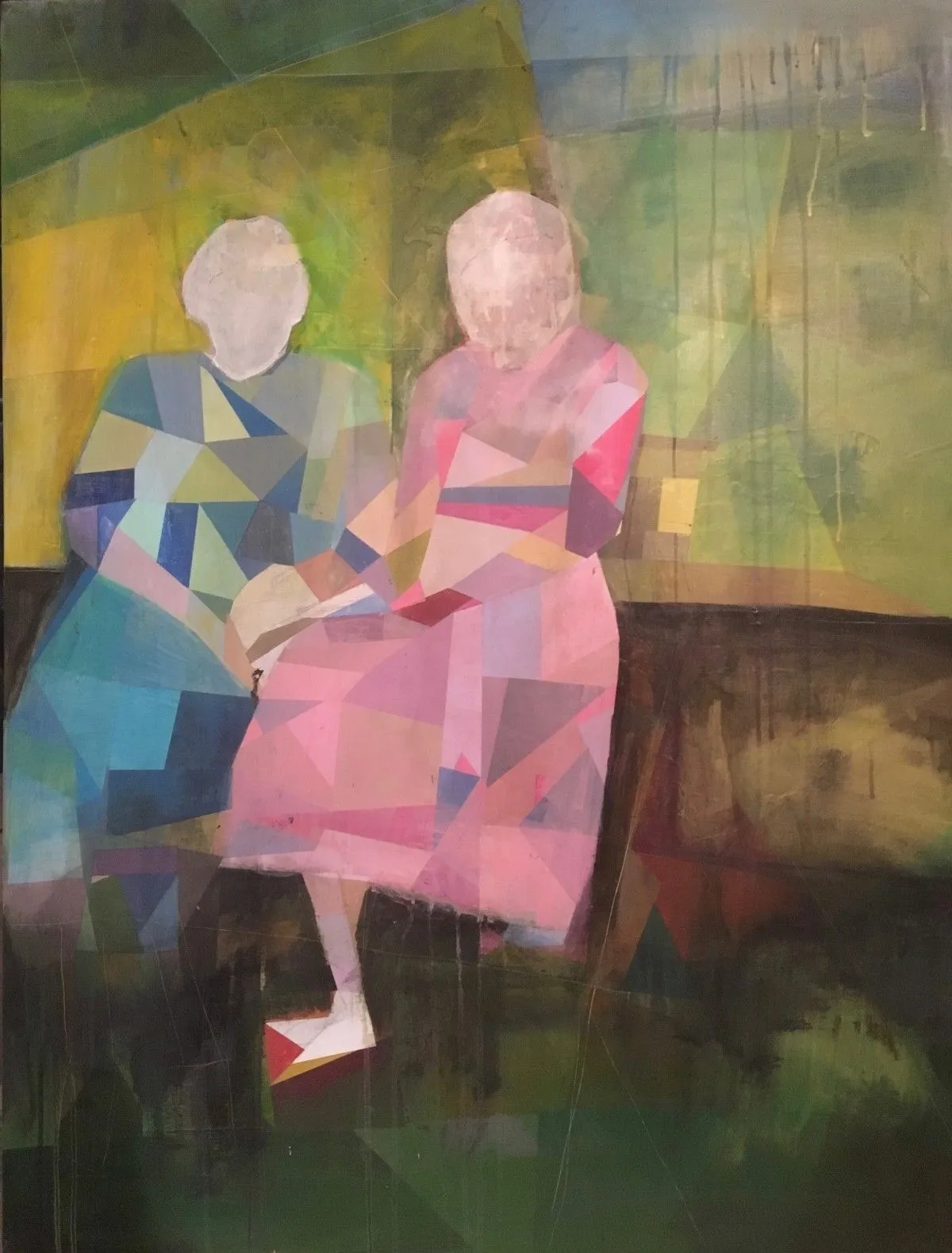Assises dans le passé, œuvre de Charles Alexis