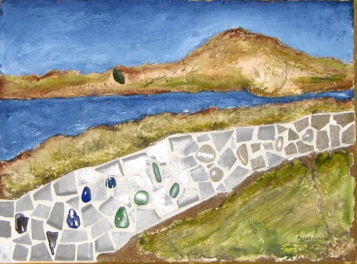 Pèlerinage, œuvre de Anne-Line Schoovaerts