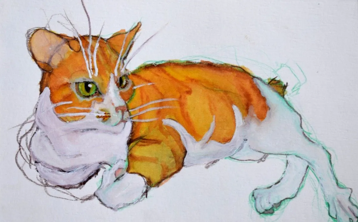 Green eyes, œuvre de Olimpia Mazzei