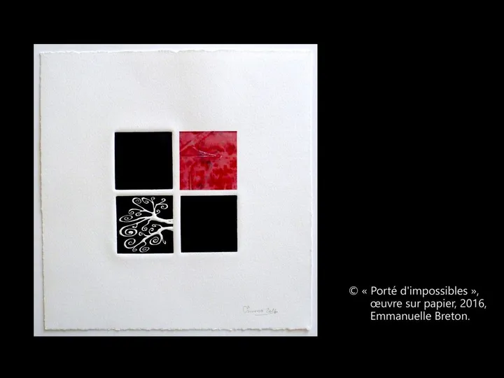 « Porté d'impossibles », œuvre de Emmanuelle Breton