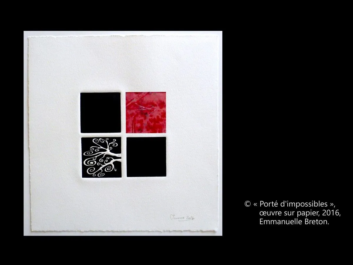 « Porté d'impossibles », œuvre de Emmanuelle Breton