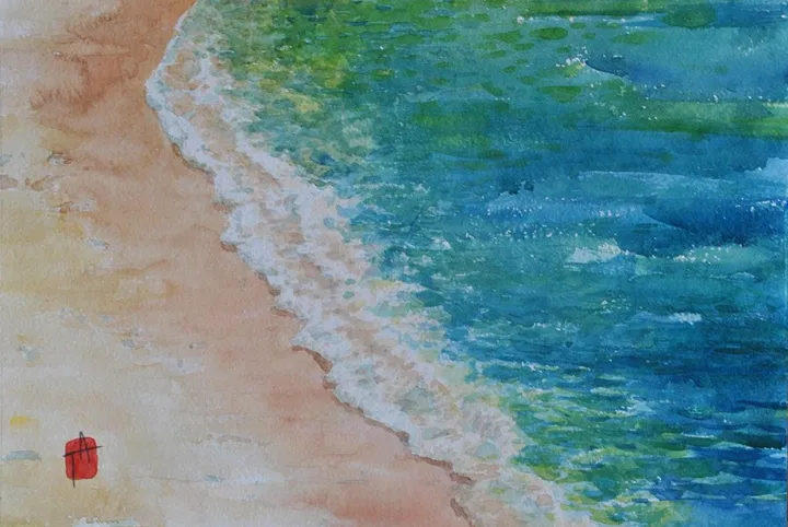 SEA WAVEES, œuvre de Anatolii TOMOIANU