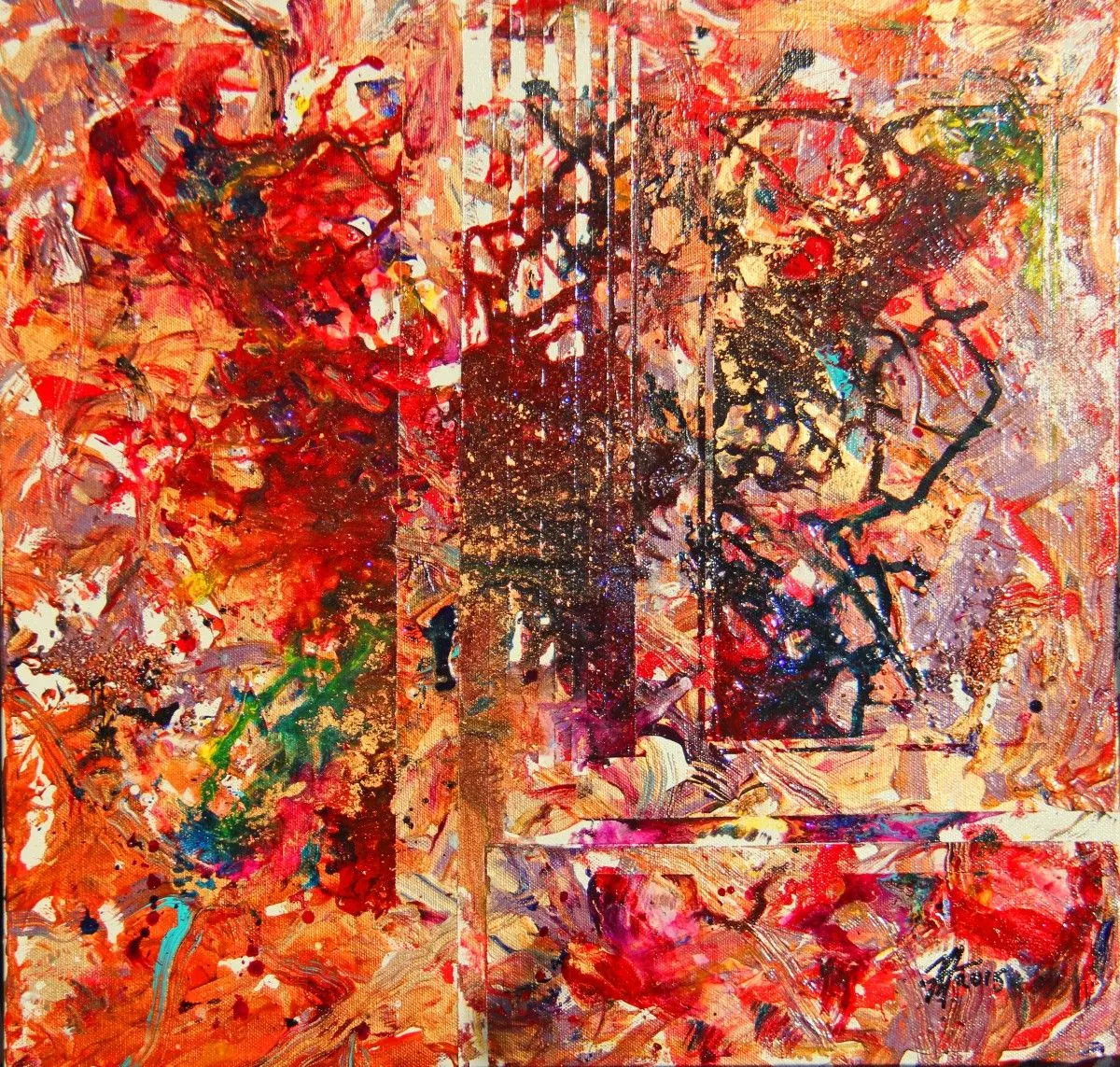 NOW, artwork by Robert W Dunlap