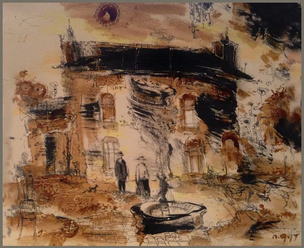 "macondo", artwork by Iliko Popkhadze