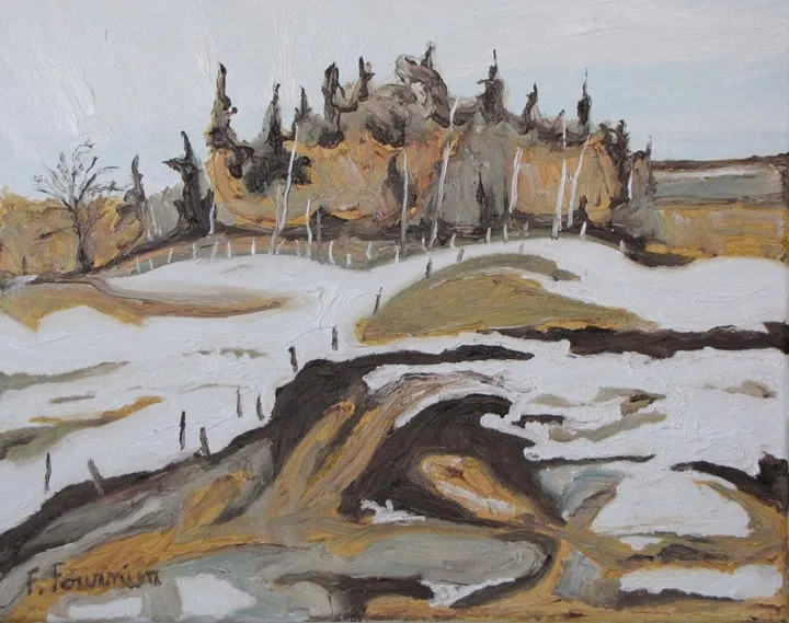 Melting On The Field, artwork by Francois Fournier