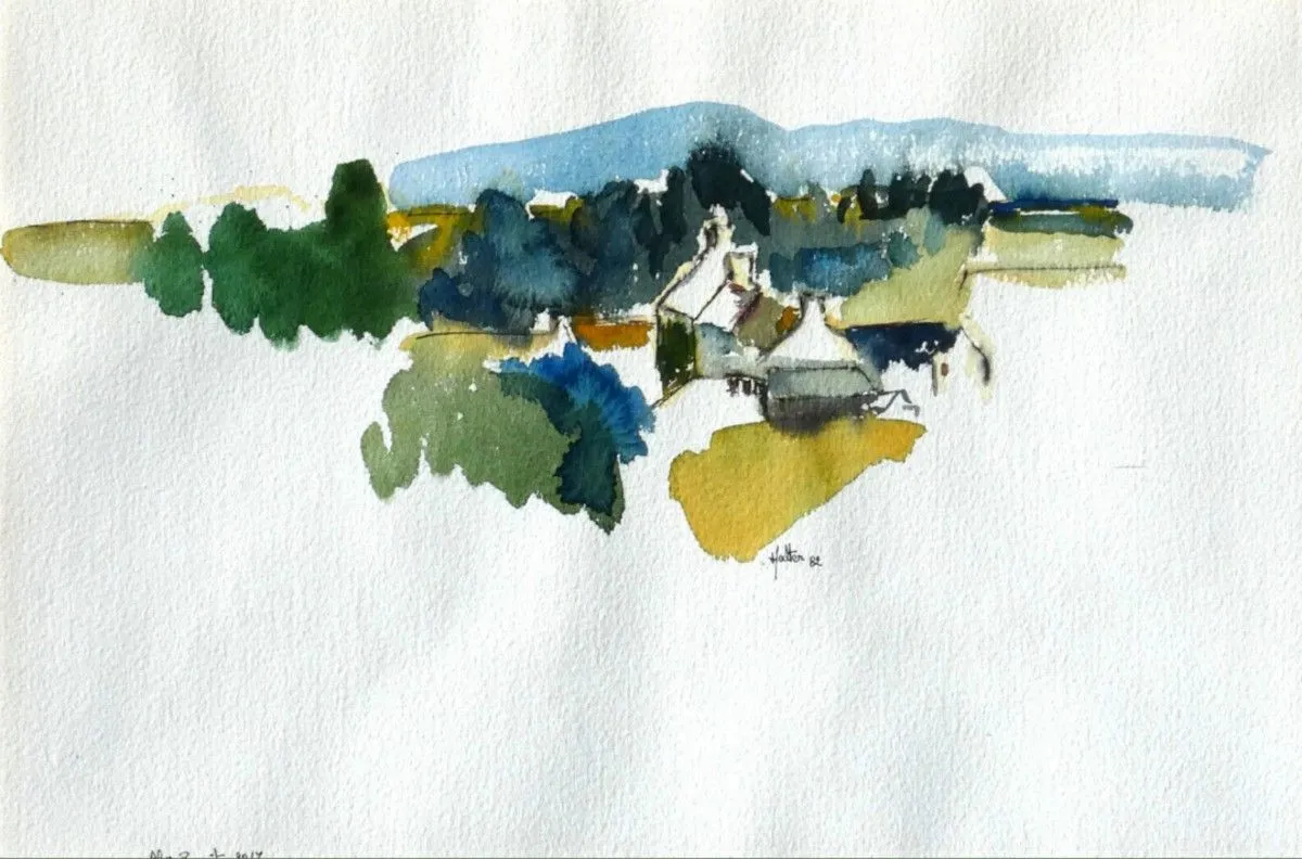 Aber-Benoît, artwork by Alain HALTER