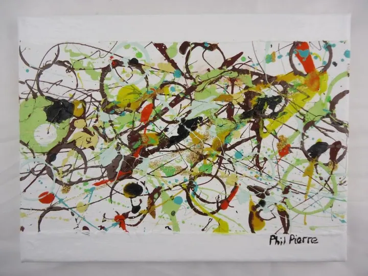 CHOCOLATE BUBBLES 004, artwork by Phil Pierre
