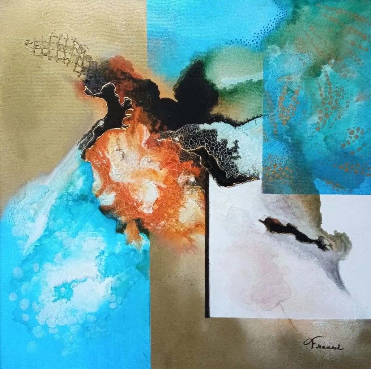 La Coulée 2, artwork by France Lamontagne