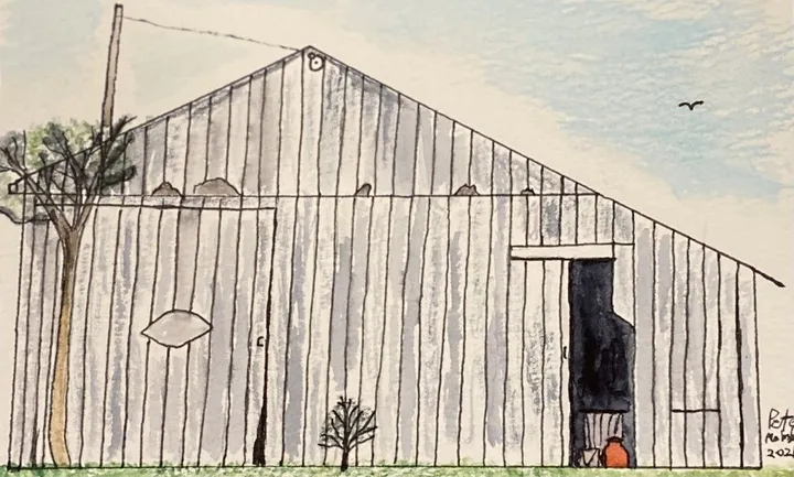 Old and Gray, artwork by Pete Malmberg