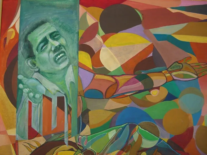 Le soleil brillera de nouveau, œuvre de Benjamaa Moncef