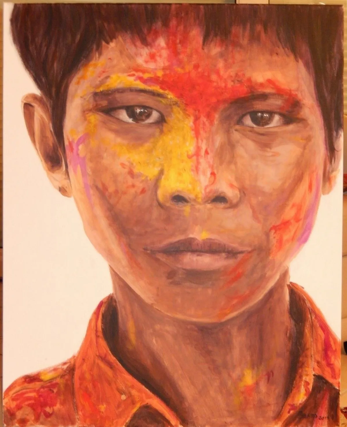 Holi, artwork by PATRICE BEHRA
