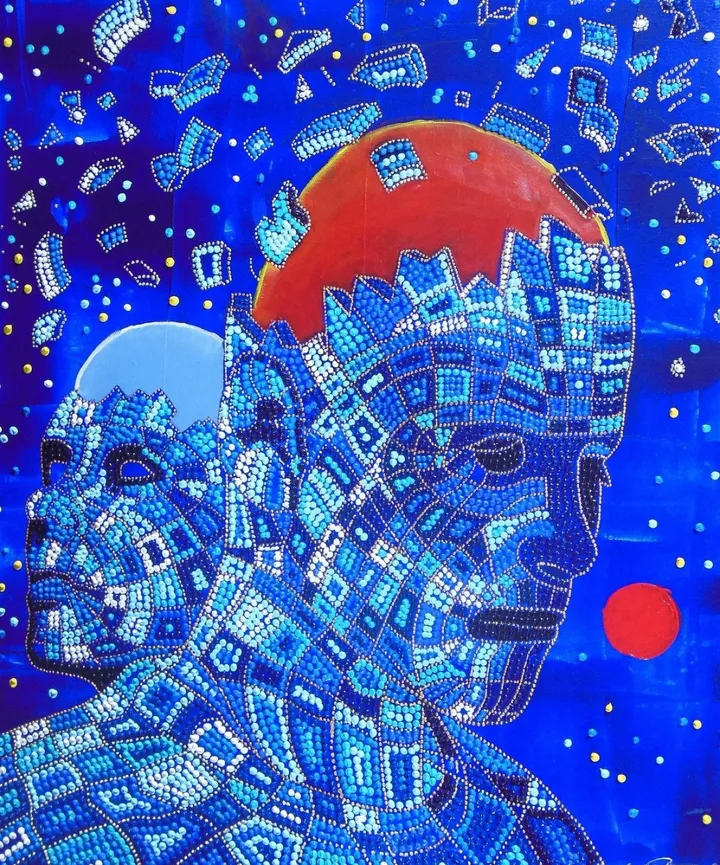 Eclosion, artwork by luc Pradel
