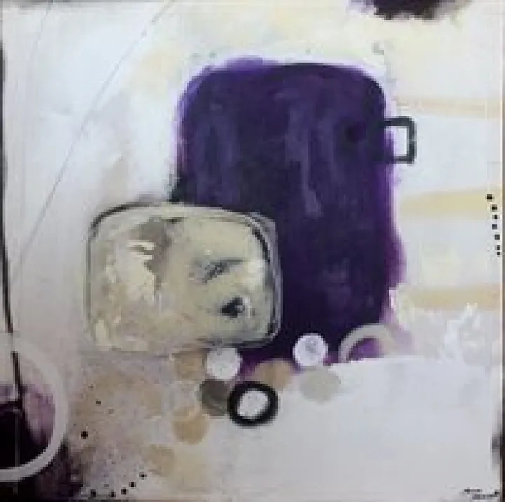 The purple in all of us, artwork by Anne Thériault