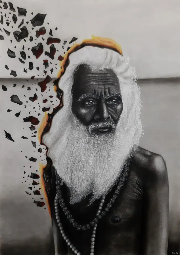 Transcendence, artwork by Anju Rajan