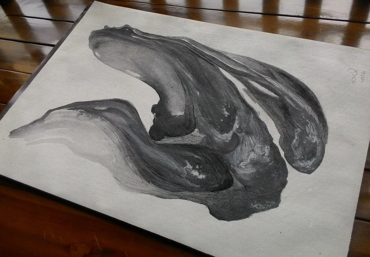 organic 1, artwork by Syuq Tone