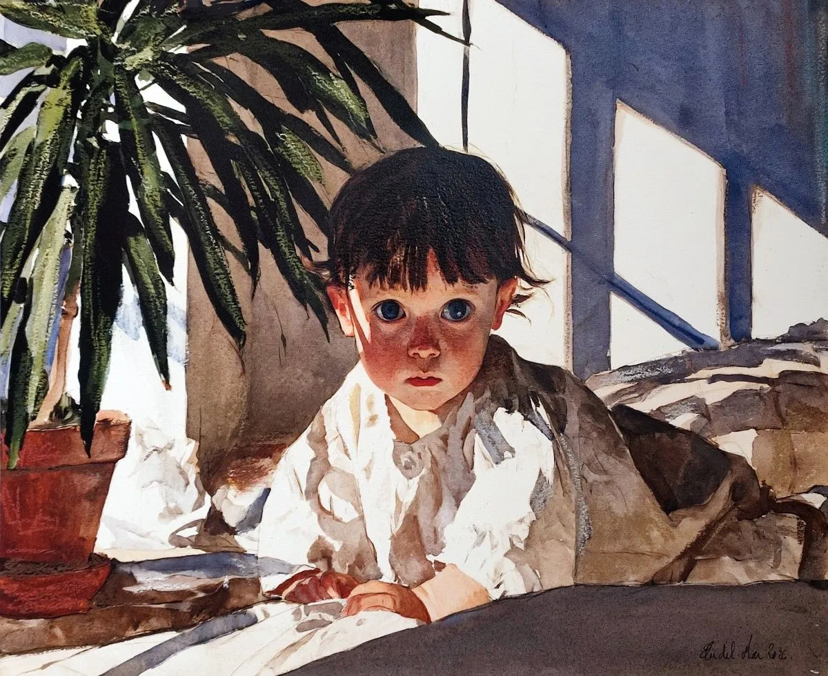 Louis, œuvre de ELIE _Del_Mar